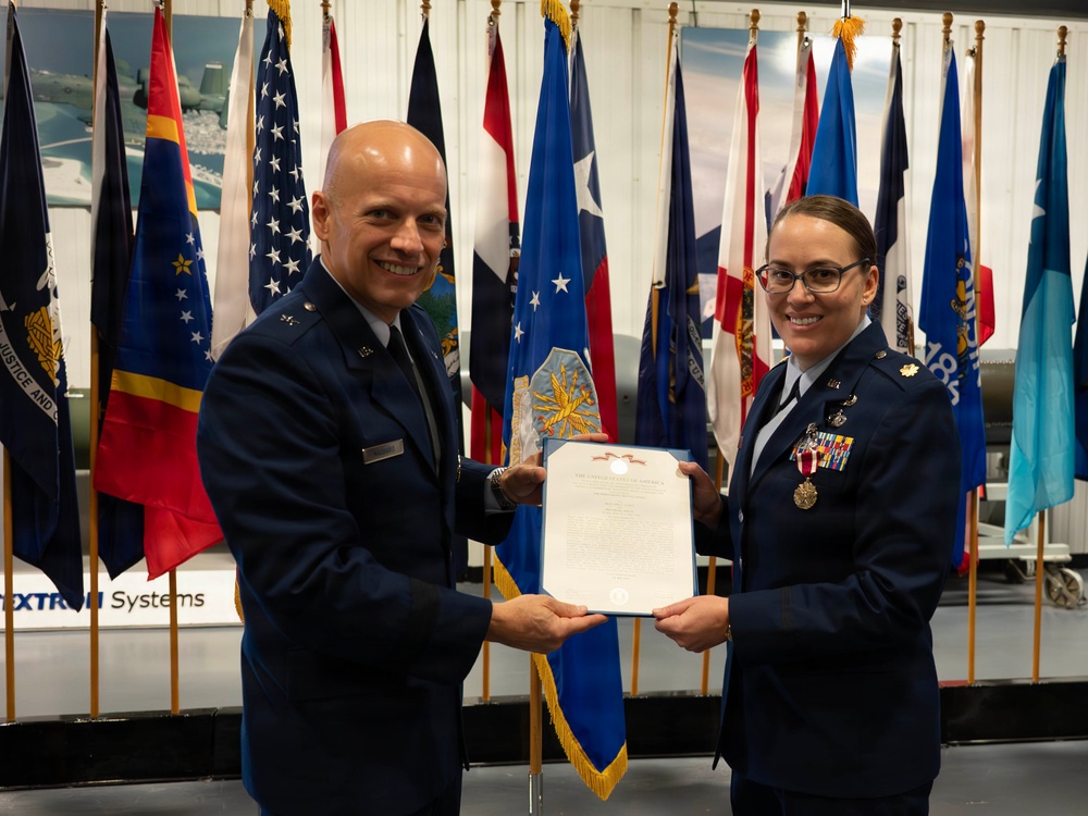 The 96th Comptroller Squadron Change of Command