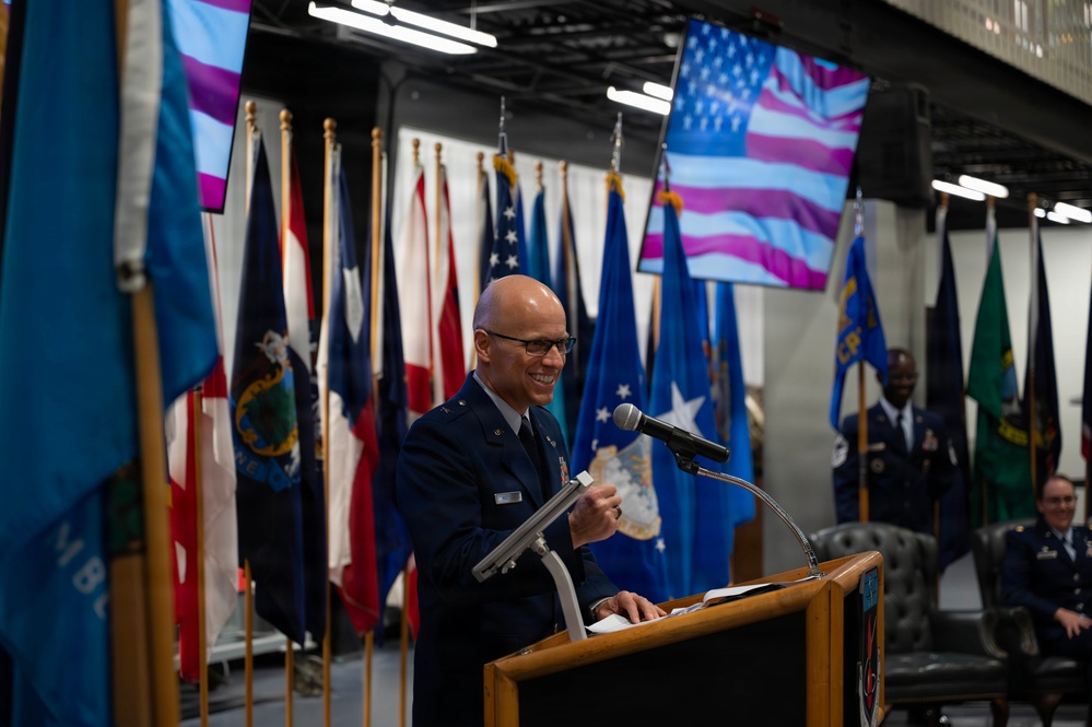 The 96th Comptroller Squadron Change of Command
