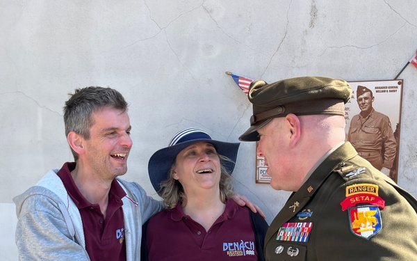 U.S. Army Garrison Italy commander visits WWII Memorial Site