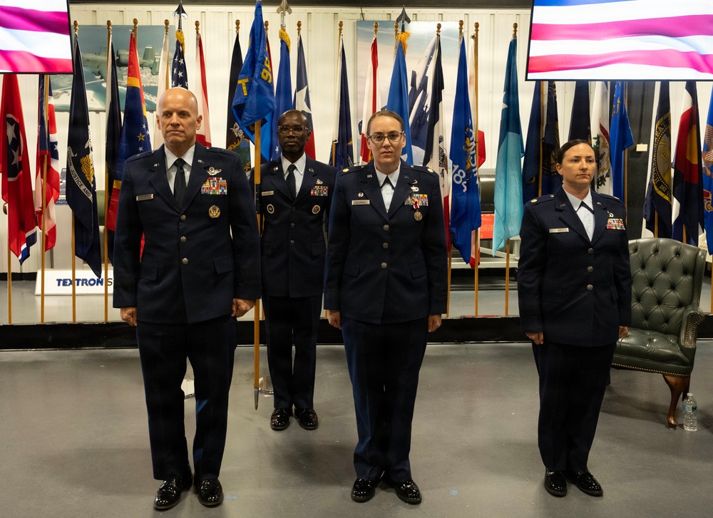 The 96th Comptroller Squadron Change of Command