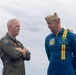 2nd Marine Aircraft Wing Commanding General welcomes the U.S. Navy Blue Angels