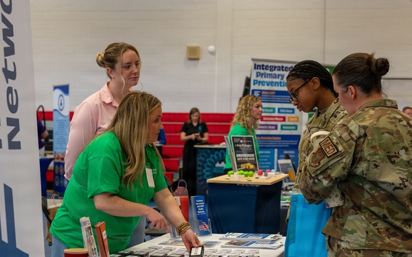 Elevate Expo connects Tyndall personnel with mental health resources