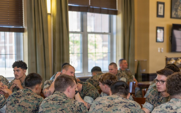 2026 Marine Corps Annual Rifle Squad Competition Warriors Breakfast