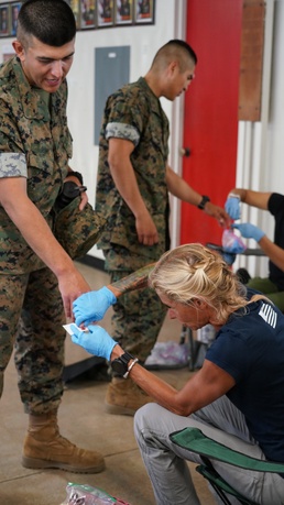 NHRC Researchers Seek to Supplement the Sun and Raise Marine Recruit Vitamin D Levels