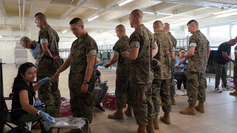 NHRC Researchers Seek to Supplement the Sun and Raise Marine Recruit Vitamin D Levels