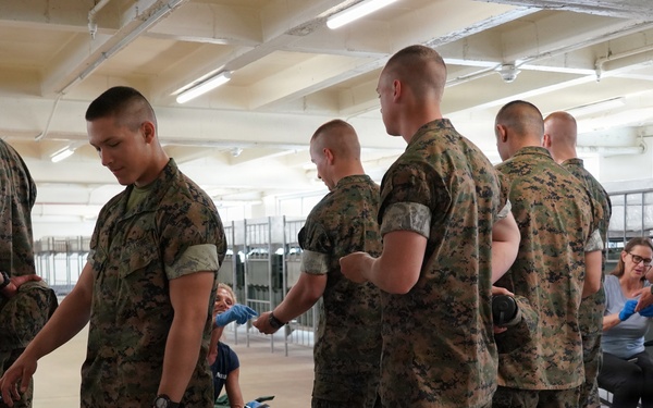 NHRC Researchers Seek to Supplement the Sun and Raise Marine Recruit Vitamin D Levels