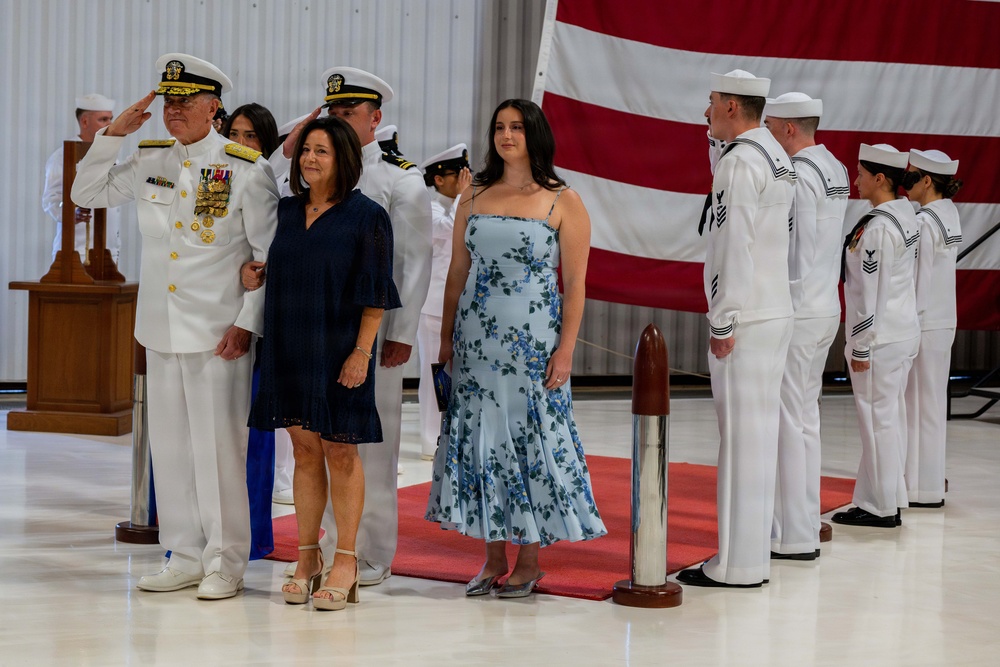 Vice Admiral Boyle Retirement Ceremony