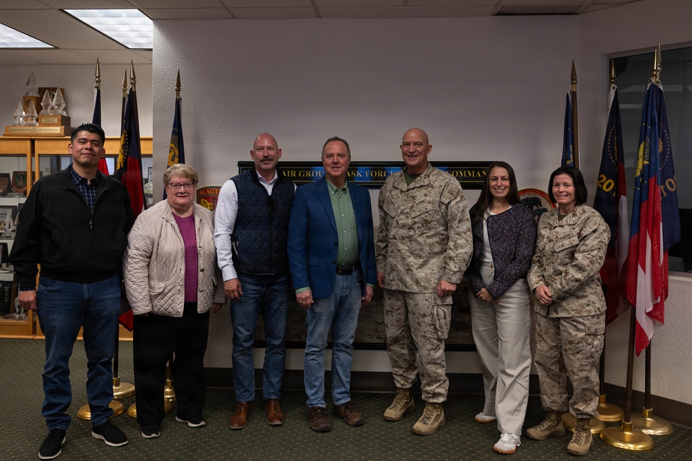 U.S. Senator Adam Schiff visits MCAGCC