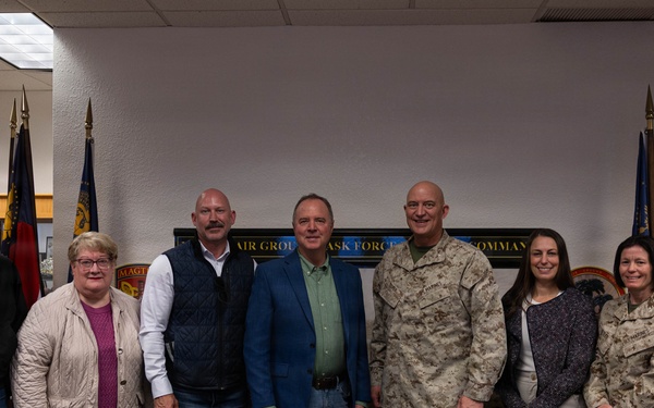 U.S. Senator Adam Schiff visits MCAGCC