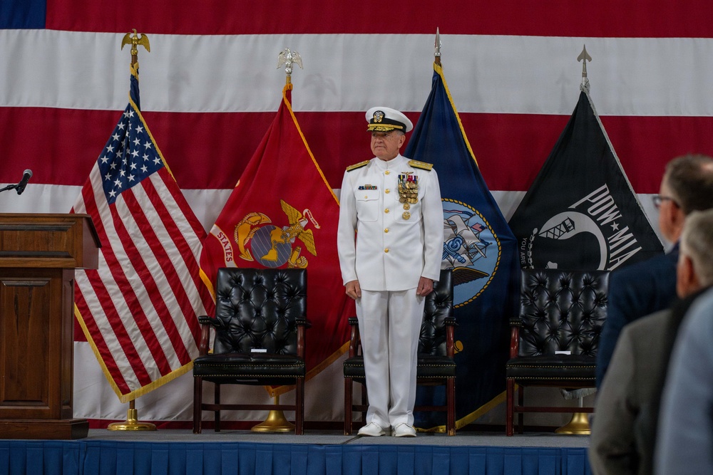 Vice Admiral Boyle Retirement Ceremony