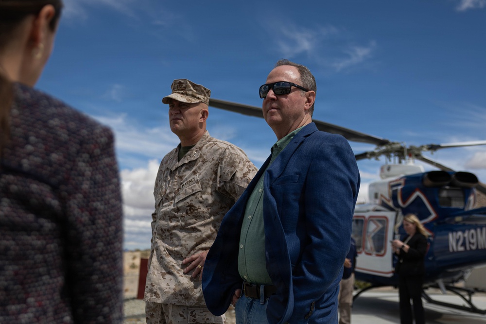 U.S. Senator Adam Schiff visits MCAGCC