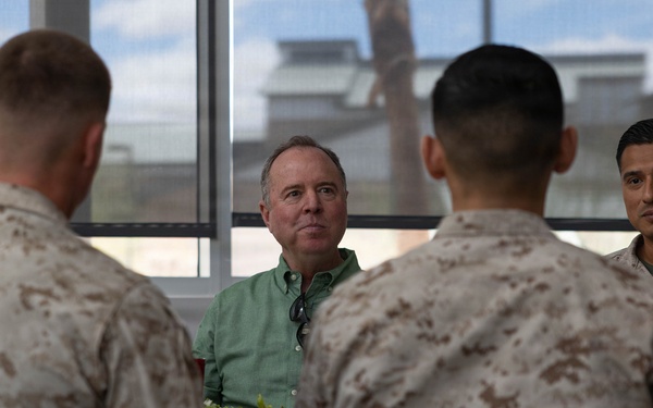 U.S. Senator Adam Schiff visits MCAGCC