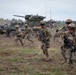 U.S. Soldiers in 2d Cavalry Regiment perform familiarization berm drills with M1296 Stryker infantry carrier vehicle