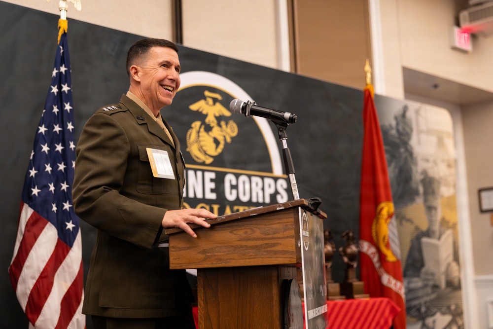 The Commandant, Gen. Eric M. Smith attends the Annual TECOM Awards Dinner