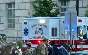 Florida National Guard Assists Law Enforcement With Aiding Car Crash Passengers