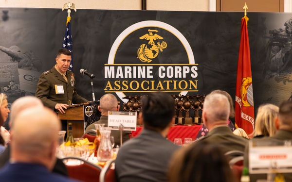 The Commandant, Gen. Eric M. Smith attends the Annual TECOM Awards Dinner