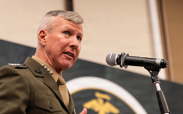 The Commandant, Gen. Eric M. Smith attends the Annual TECOM Awards Dinner
