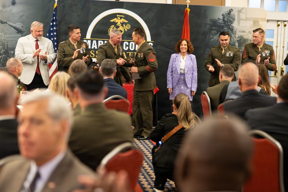 The Commandant, Gen. Eric M. Smith attends the Annual TECOM Awards Dinner