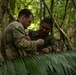 U.S. military and Panamanian partners conduct jungle survival training in Panama