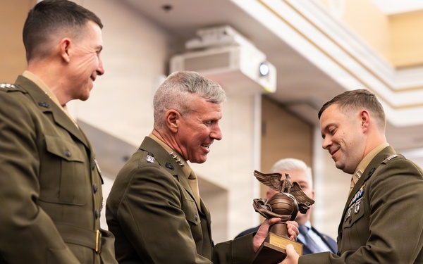 The Commandant, Gen. Eric M. Smith attends the Annual TECOM Awards Dinner