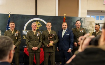 The Commandant, Gen. Eric M. Smith attends the Annual TECOM Awards Dinner
