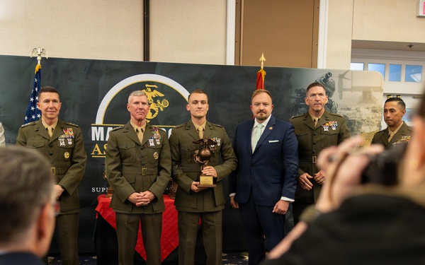 The Commandant, Gen. Eric M. Smith attends the Annual TECOM Awards Dinner
