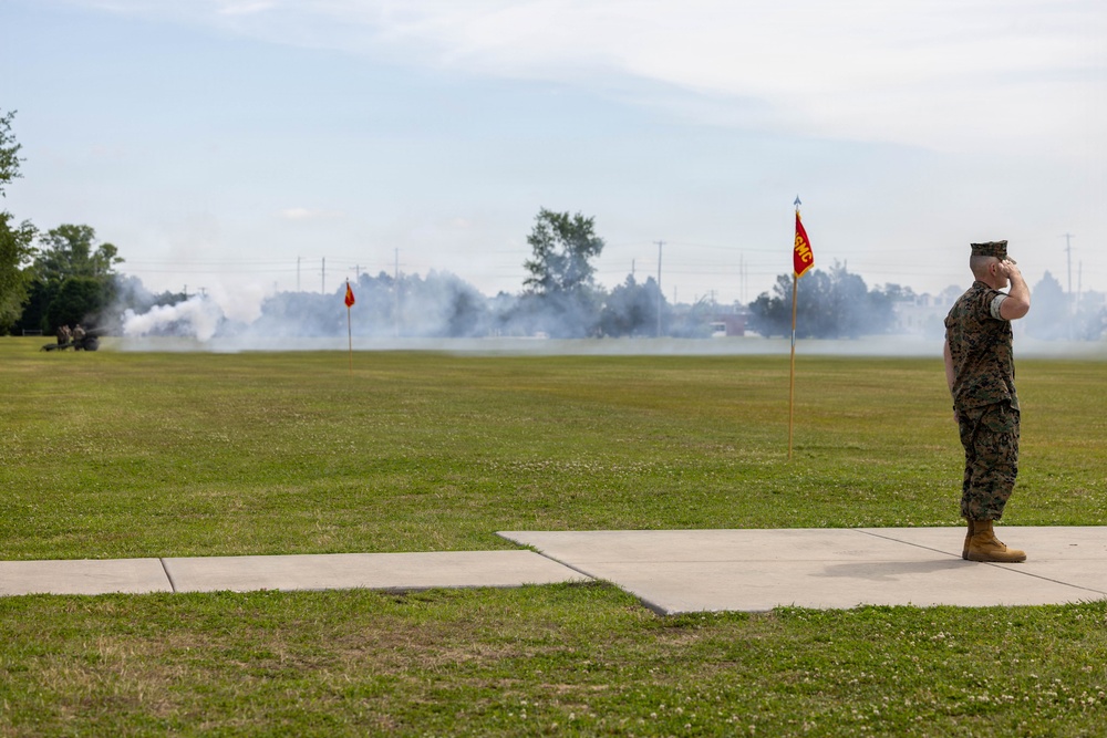 BGen Rizzo Relinquishes Command of Marine Corps Installations East to Col Pace