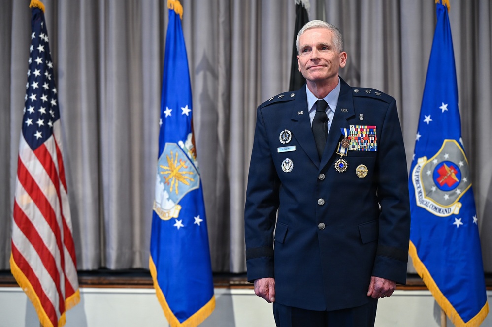 AFMS leader Maj. Gen. Sean T. Collins retires after 31 years of service