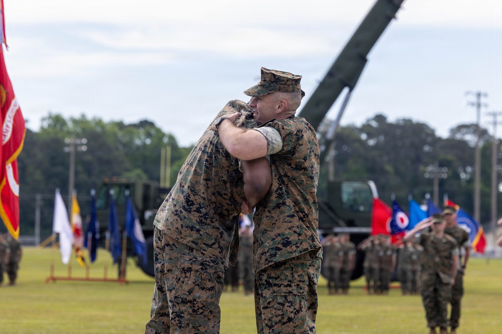 BGen Rizzo Relinquishes Command of Marine Corps Installations East to Col Pace
