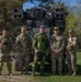 Swedish Armed Forces Maj. Gen. Jonny Lindfors visits soldiers of 1-57 ADAR