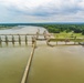James W. Trimble Lock and Dam supports navigation on the MKARNS