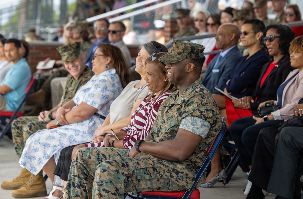 BGen Rizzo Relinquishes Command of Marine Corps Installations East to Col Pace