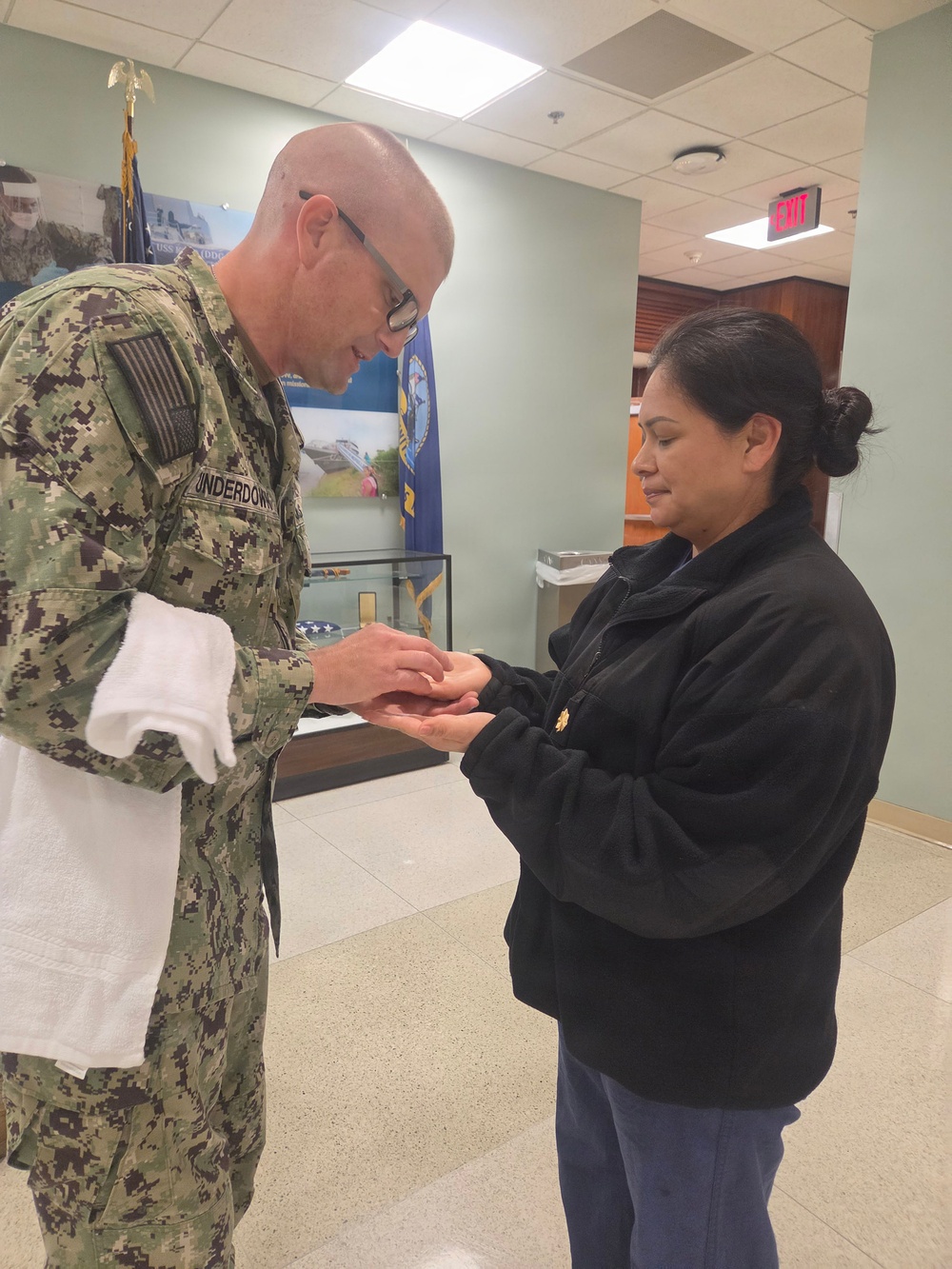 Nurses Week Blessing of the Hands at Naval Hospital Jacksonville