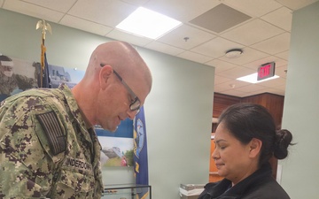 Nurses Week Blessing of the Hands at Naval Hospital Jacksonville