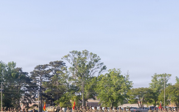 2nd Battalion, 2nd Marines Conduct Change of Command with the Chairman of the Joint Chiefs of Staff
