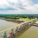 James W. Trimble Lock and Dam supports navigation on the MKARNS
