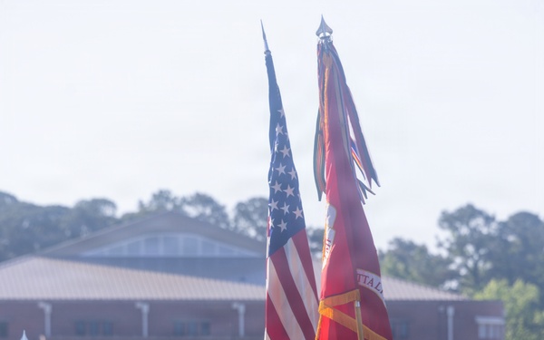 2nd Battalion, 2nd Marines Conduct Change of Command with the Chairman of the Joint Chiefs of Staff