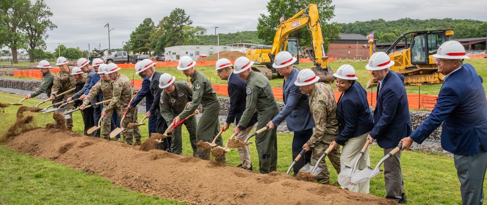 Turning earth on the F-35 Multi-Country Academic Training Center at Ebbing Air National Guard Base
