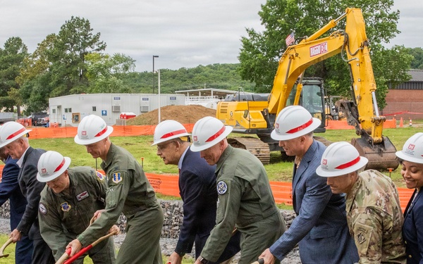 Turning earth on the F-35 Multi-Country Academic Training Center at Ebbing Air National Guard Base