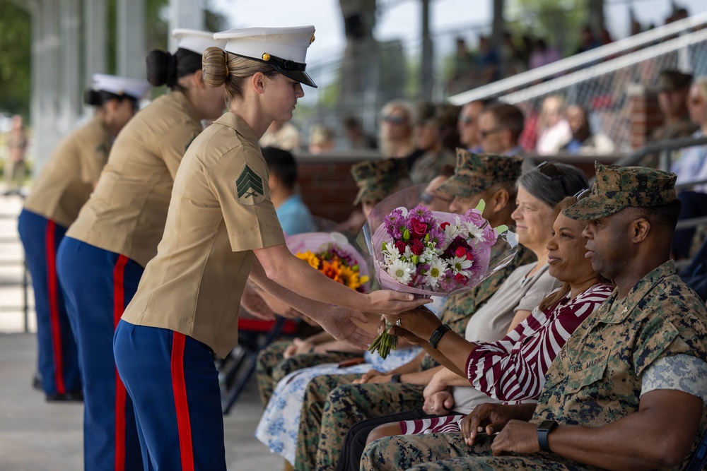 BGen Rizzo Relinquishes Command of Marine Corps Installations East to Col Pace