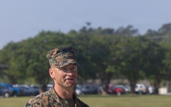 2nd Battalion, 2nd Marines Conduct Change of Command with the Chairman of the Joint Chiefs of Staff