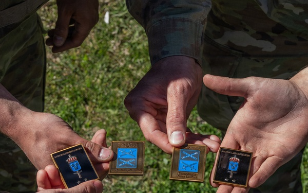 Swedish Armed Forces Maj. Gen. Jonny Lindfors visits soldiers of 1-57 ADAR