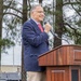 Boozman speaks at the groundbreaking ceremony for the F-35 Mult-Country Academic Training Center