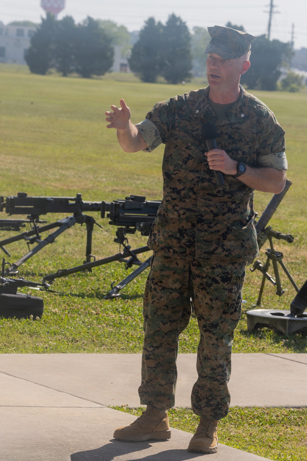 2nd Battalion, 2nd Marines Conduct Change of Command with the Chairman of the Joint Chiefs of Staff