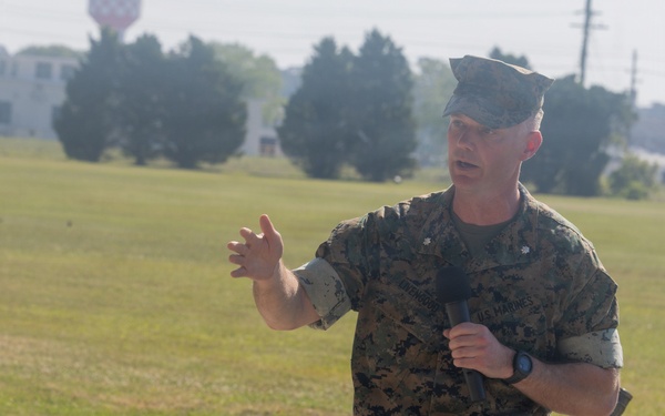 2nd Battalion, 2nd Marines Conduct Change of Command with the Chairman of the Joint Chiefs of Staff