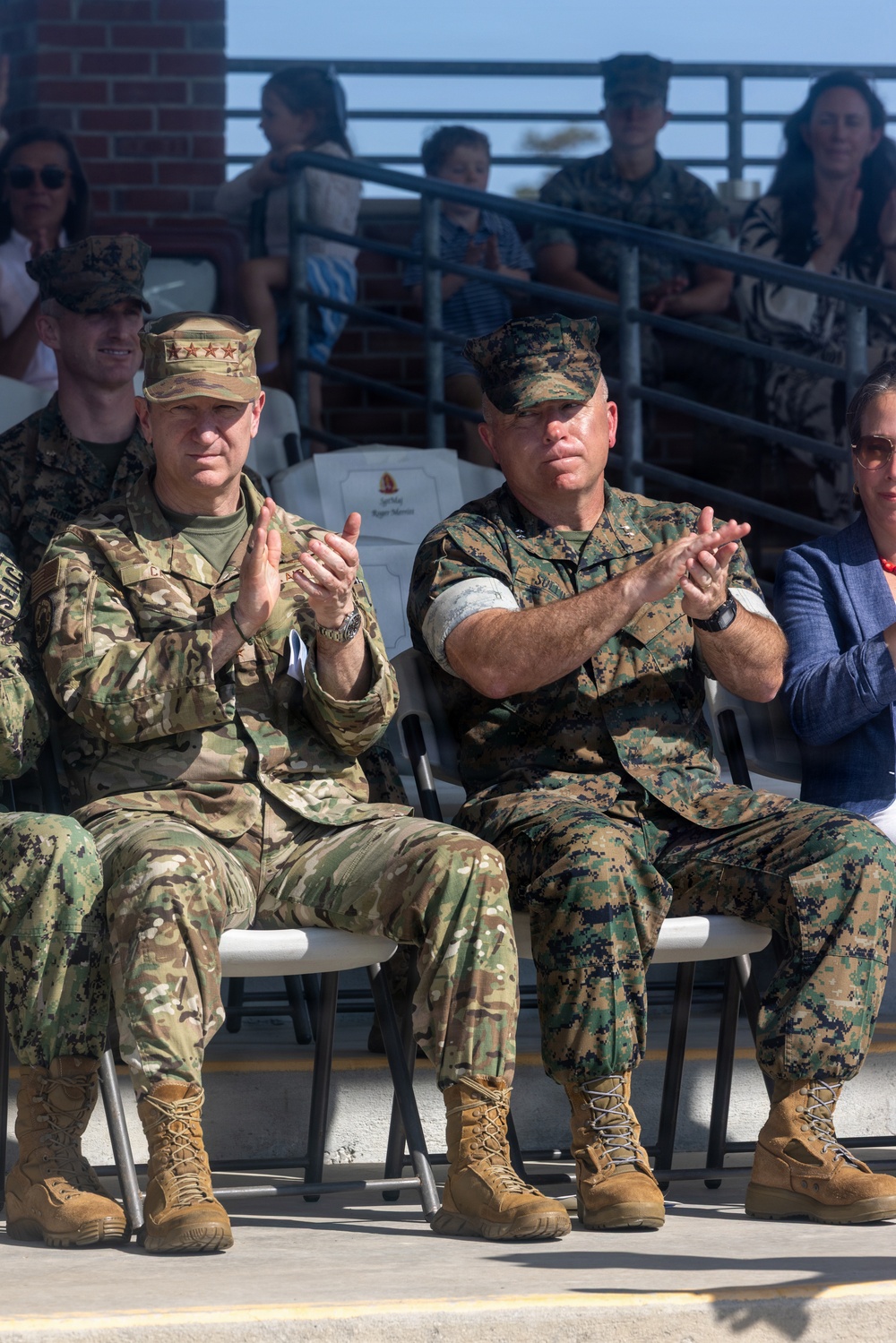 2nd Battalion, 2nd Marines Conduct Change of Command with the Chairman of the Joint Chiefs of Staff