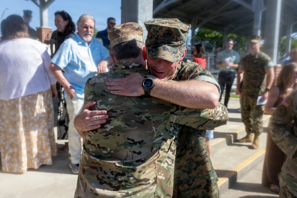 2nd Battalion, 2nd Marines Conduct Change of Command with the Chairman of the Joint Chiefs of Staff