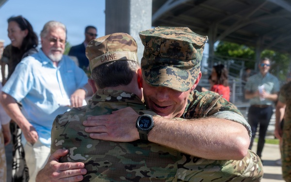 2nd Battalion, 2nd Marines Conduct Change of Command with the Chairman of the Joint Chiefs of Staff
