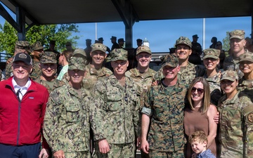 2nd Battalion, 2nd Marines Conduct Change of Command with the Chairman of the Joint Chiefs of Staff