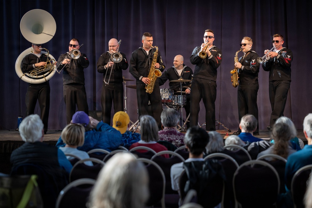 Navy Band Northwest performs at the Juneau Arts &amp; Culture Center